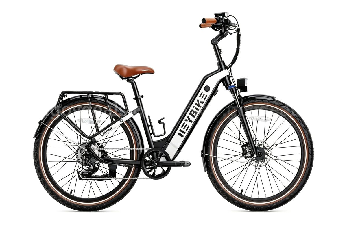 SHIPPING AVAILABLE Heybike Cityrun 26" Electric City Bike Black (BK-05)
