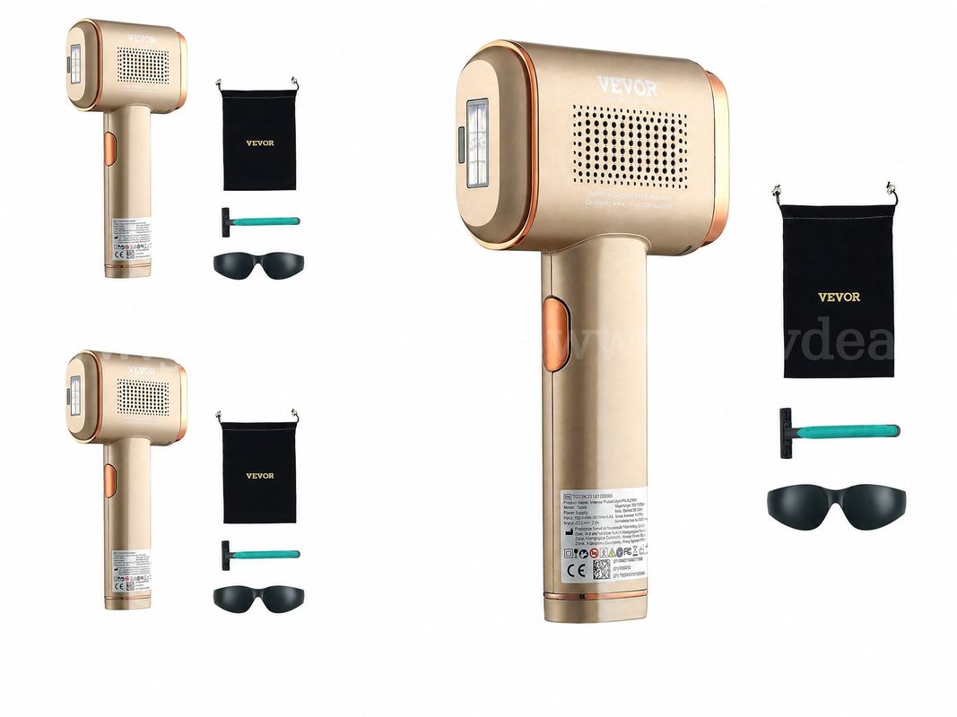 SHIPPING AVAILABLE lot of 3 IPL Hair Removal, Permanent Hair Removal with Sapphire Ice Cooling System, Painless (3-BA)