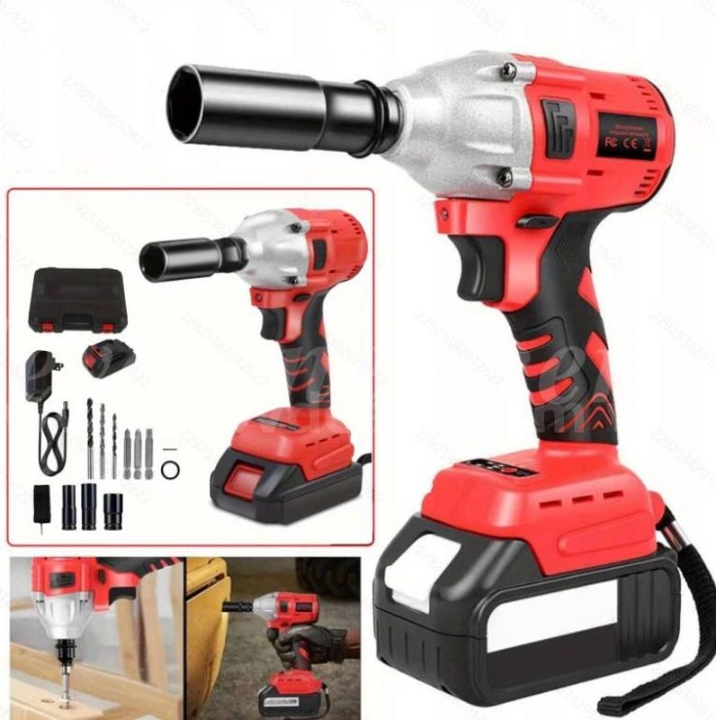 SHIPPING AVAILABLE 5 sets 48V Cordless Impact Wrench 650N.m Brushless Electric Impact Gun 2 Batteries Hard Case(B2-01)