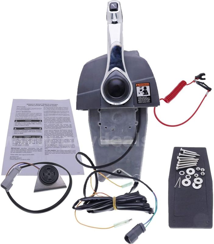 SHIPPING AVAILABLE Binnacle Mount Single Lever Remote Control PN 5006182 Boat Outboard Throttle Shift Assembly(B1-06)