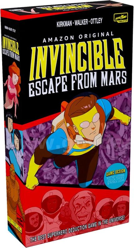 SHIPPING AVAILABLE lot of 6 Invincible: Escape From Mars Social Deduction Board Game For 4-10 Players Party Game(4633)