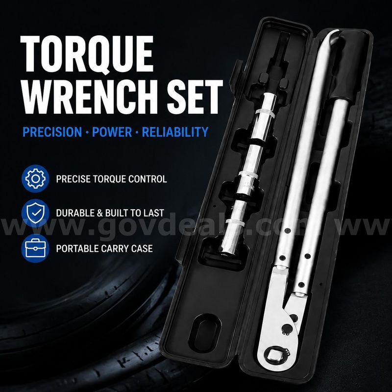 SHIPPING AVAILABLE 1/2" Drive Tyre Ratchet Wrench Extendable Lug Nut Tool Set 17 19 21mm Sockets(AA1-08)