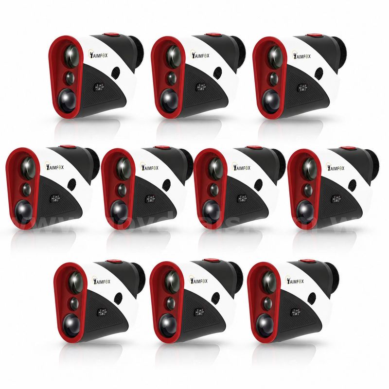 SHIPPING AVAILABLE lot of 10 AIMFOX A300 Golf Rangefinder with Slope Switch, 1000 Yards Laser Range Finder(B1-2)