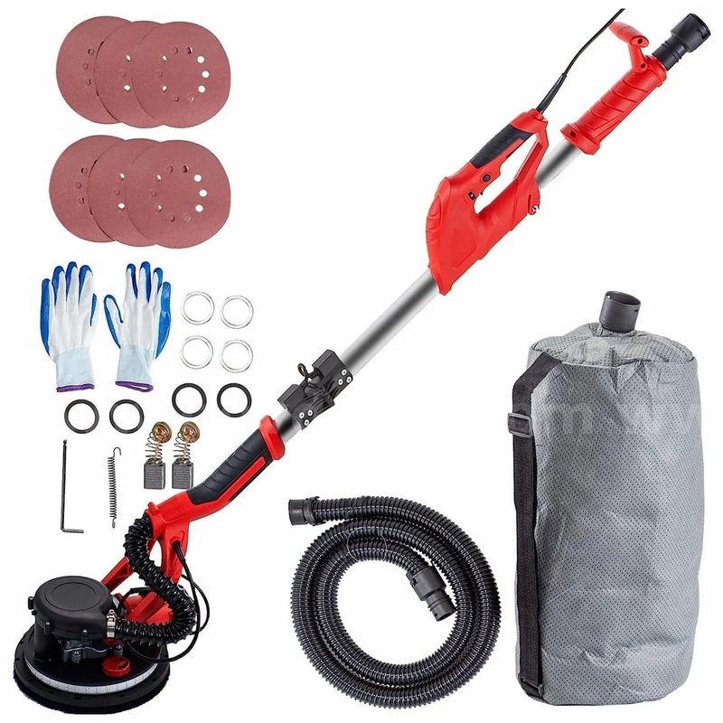 SHIPPING AVAILABLE VEVOR Drywall Sander, 850W Foldable Electric Wall Sander with Vacuum Dust Collection (AA2-20)