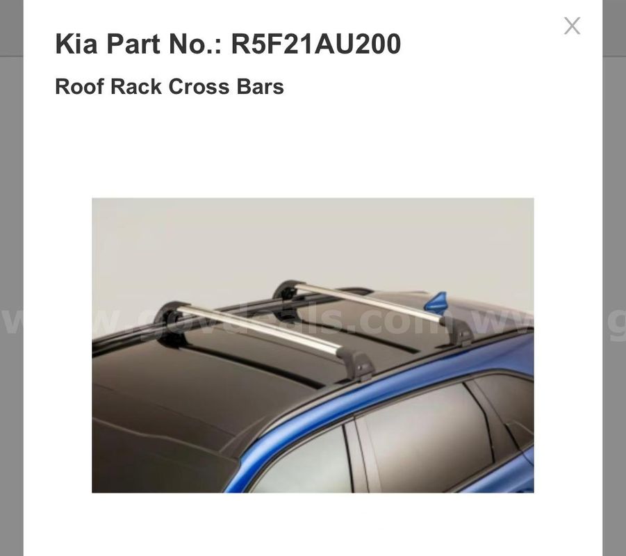 SHIPPING AVAILABLE lot of 4 Genuine Kia Roof Rack Cross Bars R5F21AU200 Fit Sorento 2021 2022 2023 Gas & Hybrid(AU200)