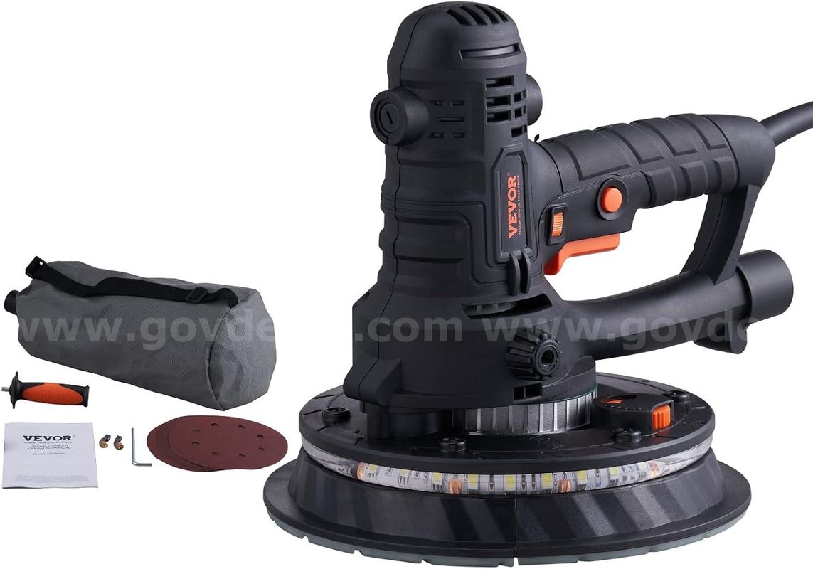 SHIPPING AVAILABLE VEVOR Handheld Drywall Sander, 800W Electric Wall Sander with Vacuum Dust Collection Bag (AA3-23)