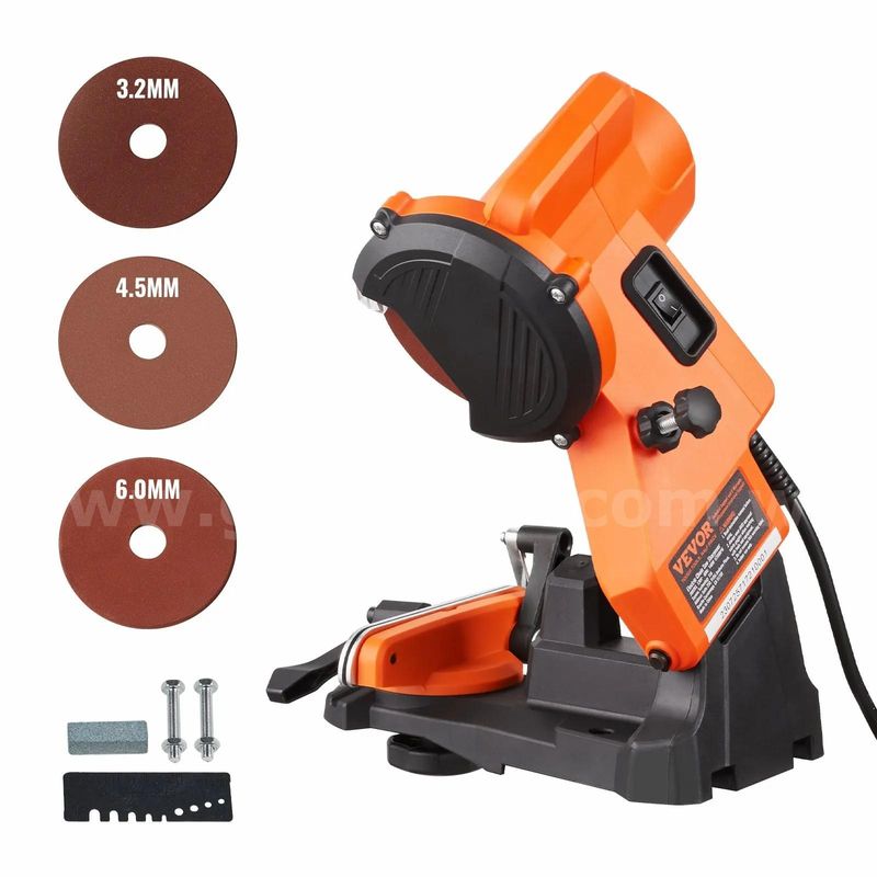 SHIPPING AVAILABLE VEVOR Electric Chainsaw Sharpener, 140W Benchtop Chainsaw Chain Grinder (AA3-20)