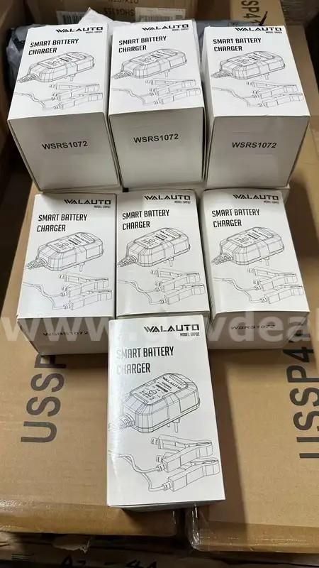 SHIPPING AVAILABLE BRAND NEW Lot of 20 Walauto GAP02, Fully-Automatic Smart Battery Charger, Maintainer 1-Amp(A3-4A)