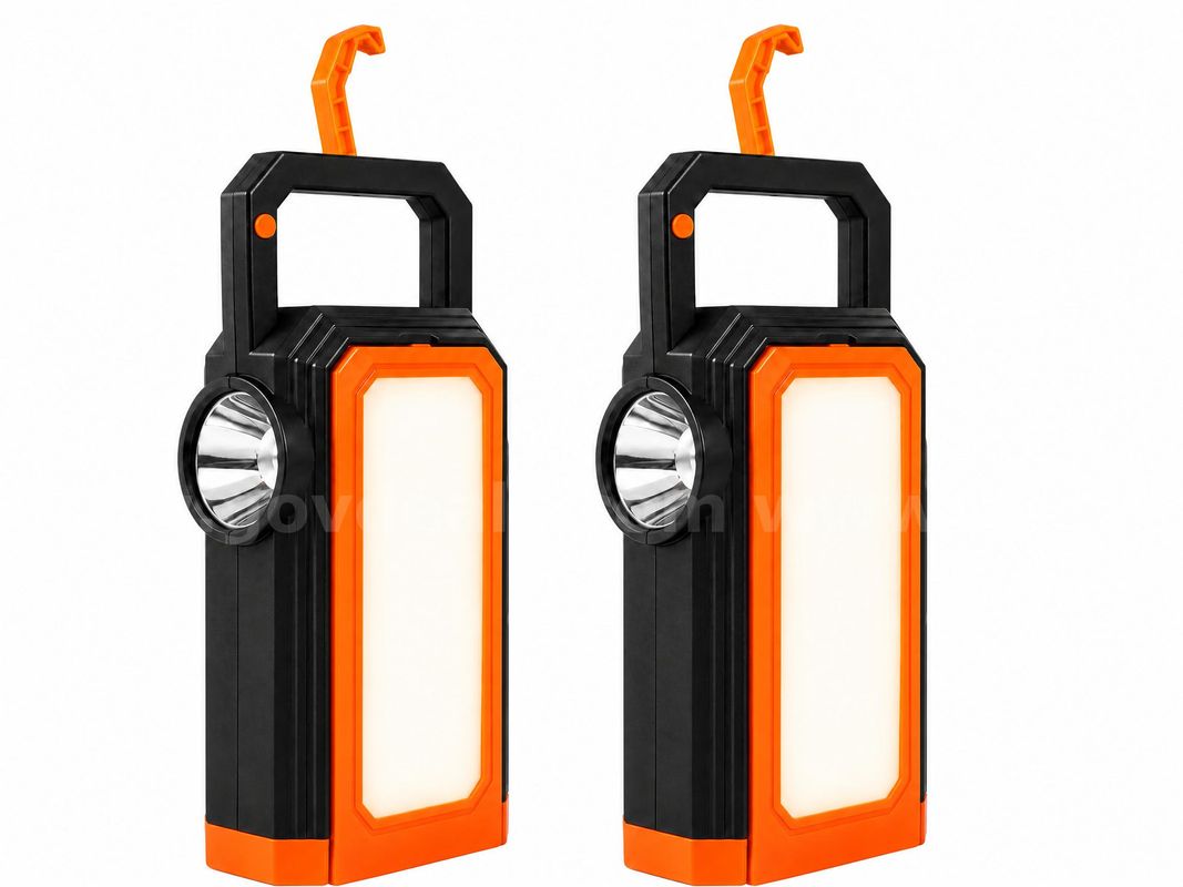 SHIPPING AVAILABLE 2pcs Solar Camping Lantern, Portable LED Work Light, Rechargeable Emergency Handheld(B3-01)