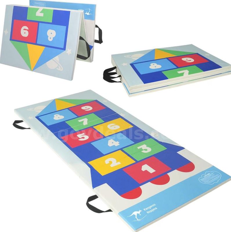 SHIPPING AVAILABLE Kangaroo Hoppers Gymnastics Tumbling Mats Foldable Gym Tumble Mat for Kids (A-105)