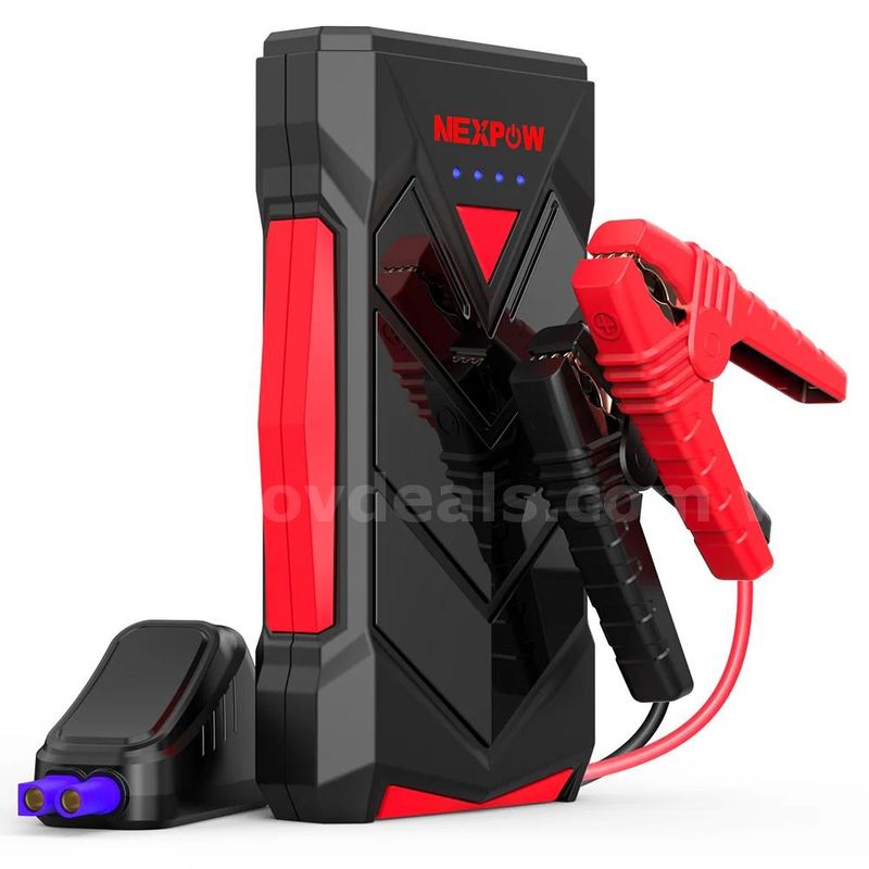SHIPPING AVAILABLE NEXPOW T11F 1000A Mini Car Jump Starter 12V Portable Battery Booster(T-11fn)