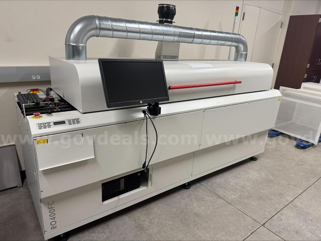 Full Convection Reflow Oven for PCB processing, 4 heated zones