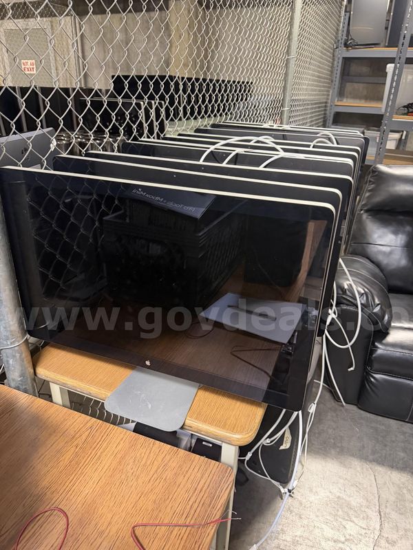 Lot of Apple monitors