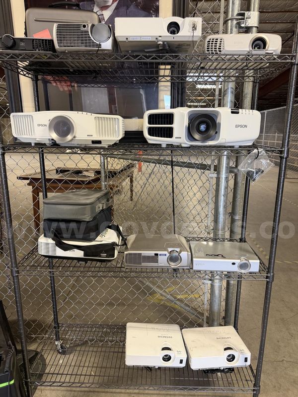 Lot of projectors