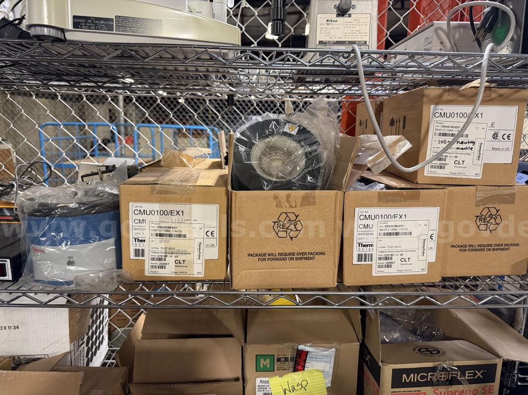 Lot of used lab equipment
