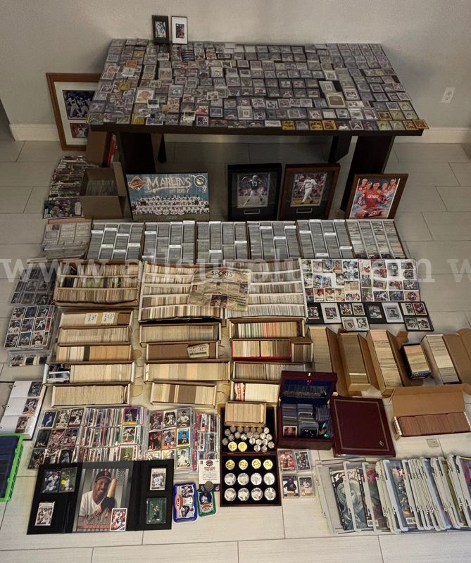 COLLECTIBLES: SPORTS CARDS, MEMORABILIA, COINS, PRECIOUS METALS & JEWELRY MASTER COLLECTION HSI-002026-27-08