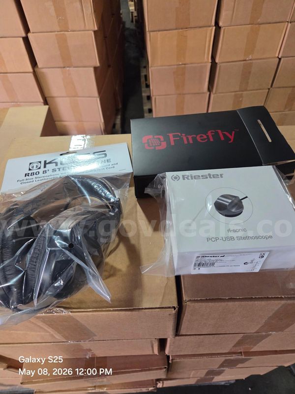 1 Lot Of 334 Riester Ri-Sonic Pcp-Usb Stethoscopes New In Box