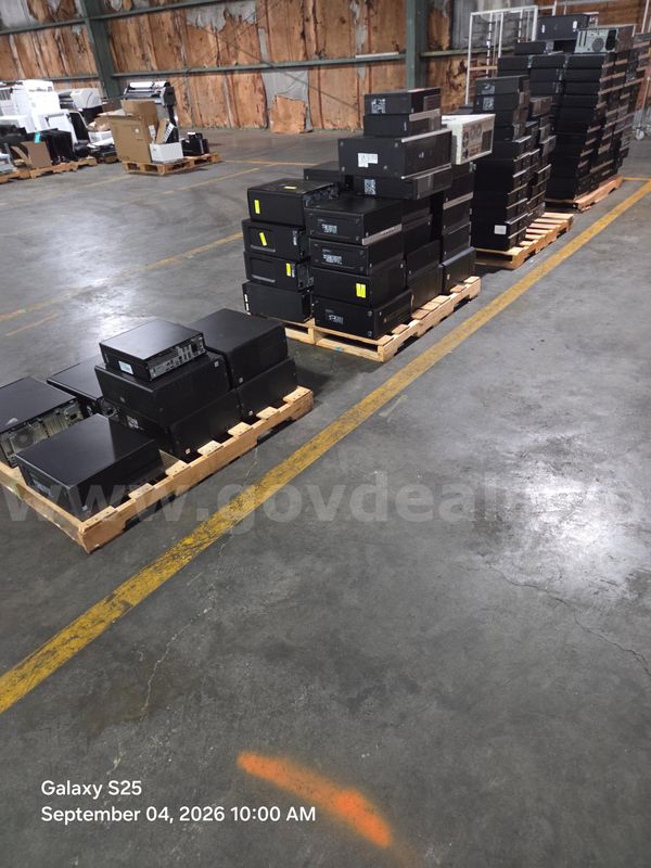 1 lot of computers and assorted electonics/ MUST B ECERTIFIED RECYCLER TO BID