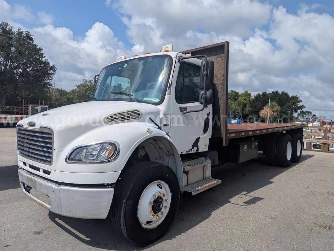 2005 Freightliner M2 106 T/A Dump Flatbed-Inoperable