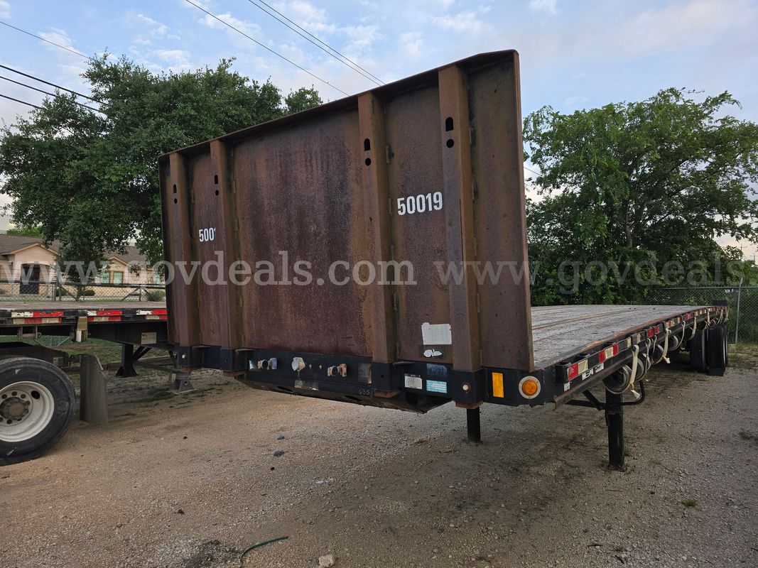 2014 Fontaine HAVSF12SST Sliding T/A Flatbed Trailer