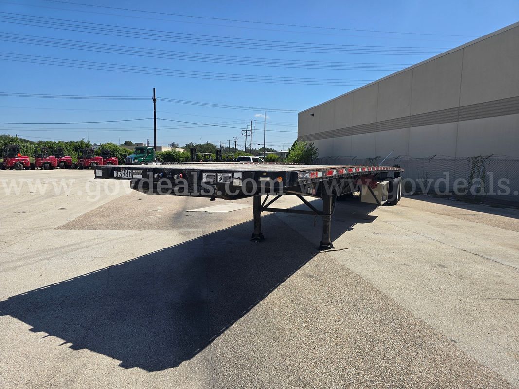 2014 Hyundai FC2480122-AS T/A Flatbed Trailer