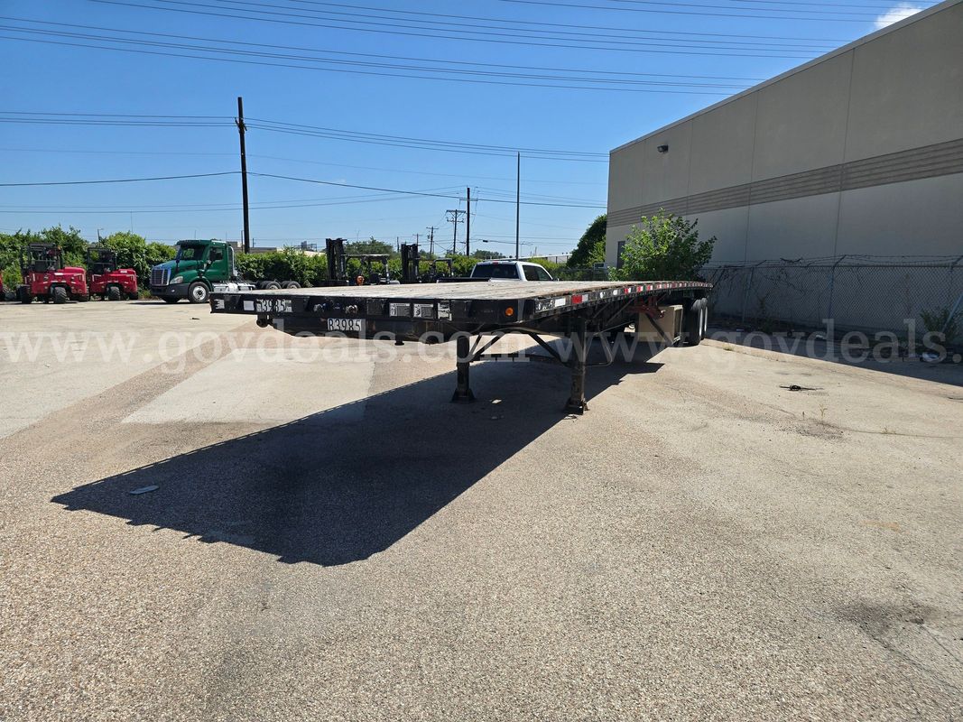 2014 Hyundai Translead T/A Flatbed Trailer