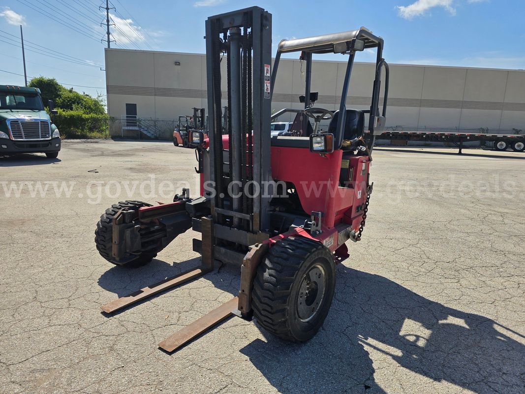 2013 Moffett M55.4 Pneumatic Tire Forklift