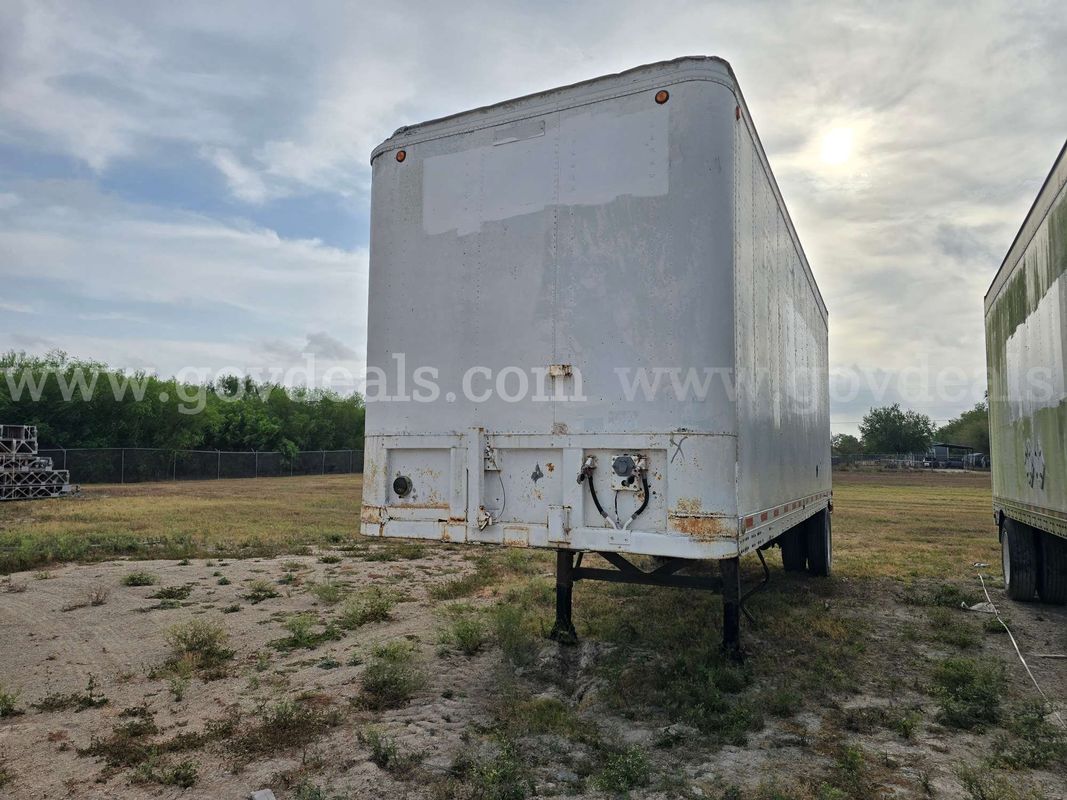 1985 Fruehauf S/A Van Trailer