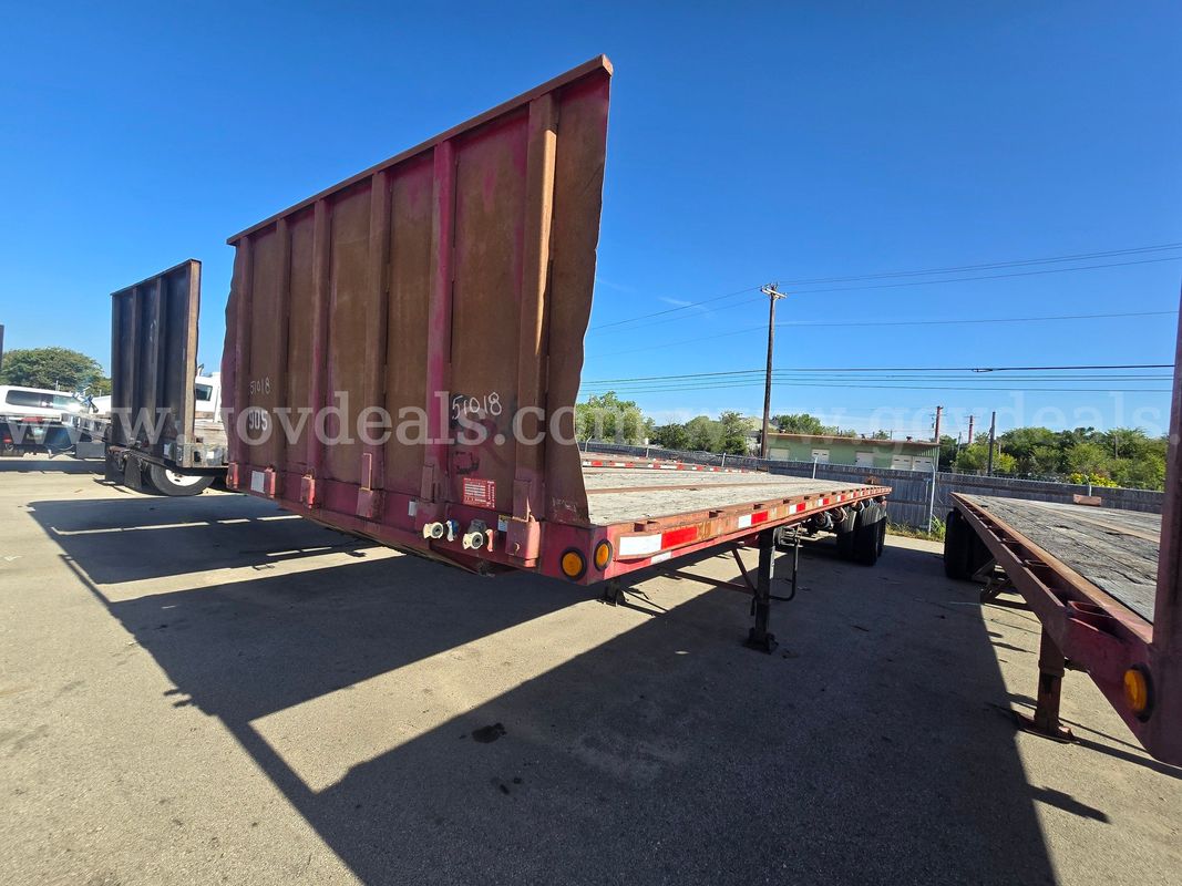 2006 Clark CFBT2006 T/A Flatbed Trailer