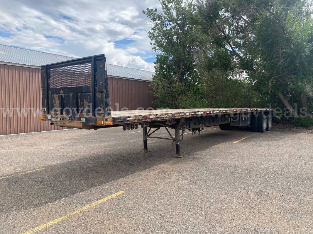 2002 Transcraft TL-80K S2 T/A Flatbed Trailer