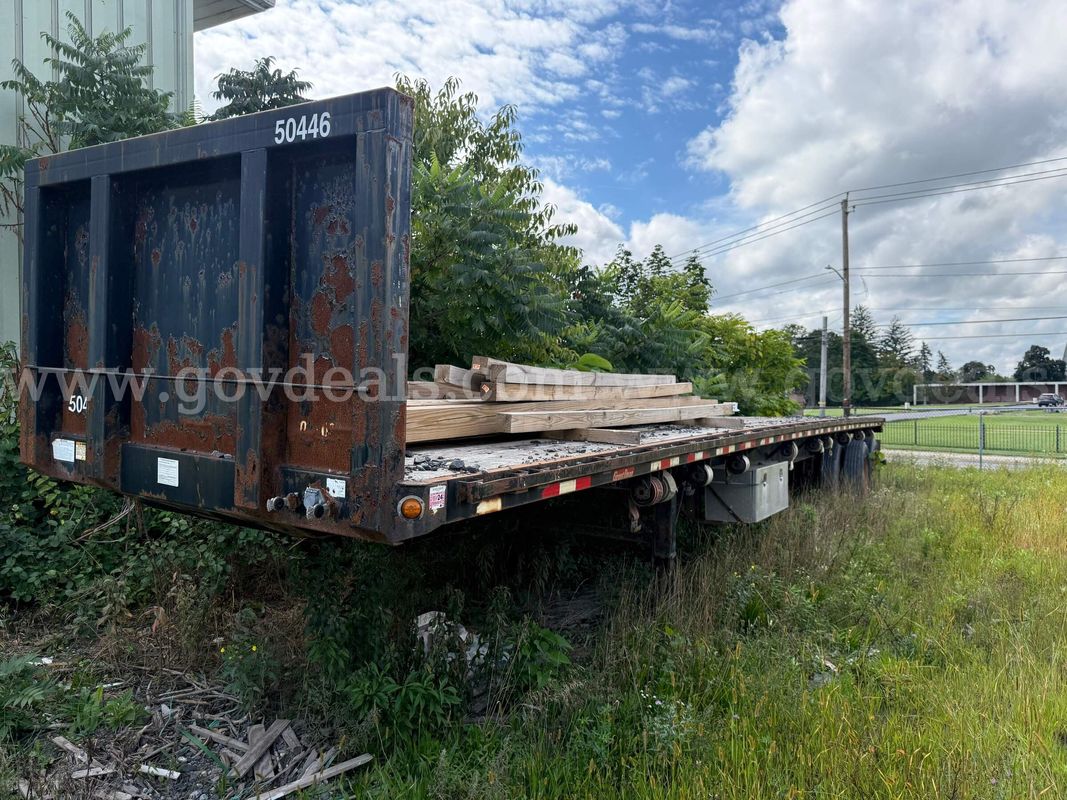 2007 Great Dane T/A Flatbed Trailer