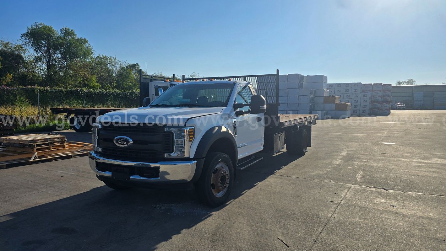 2018 Ford F-550 Dump Flatbed Dually