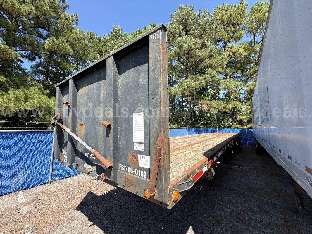 2006 Clark CFBT2006 T/A Flatbed Trailer