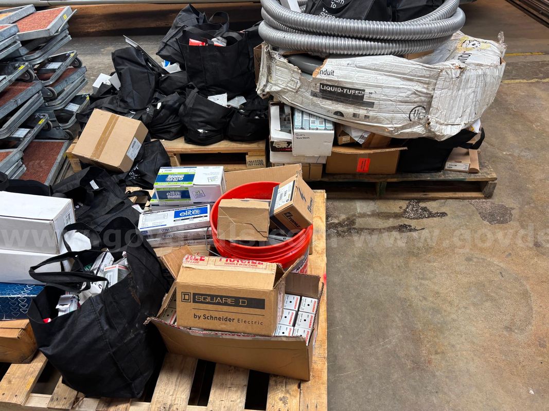 Bulk Lot of Electrical Supplies, Parts & Accessories