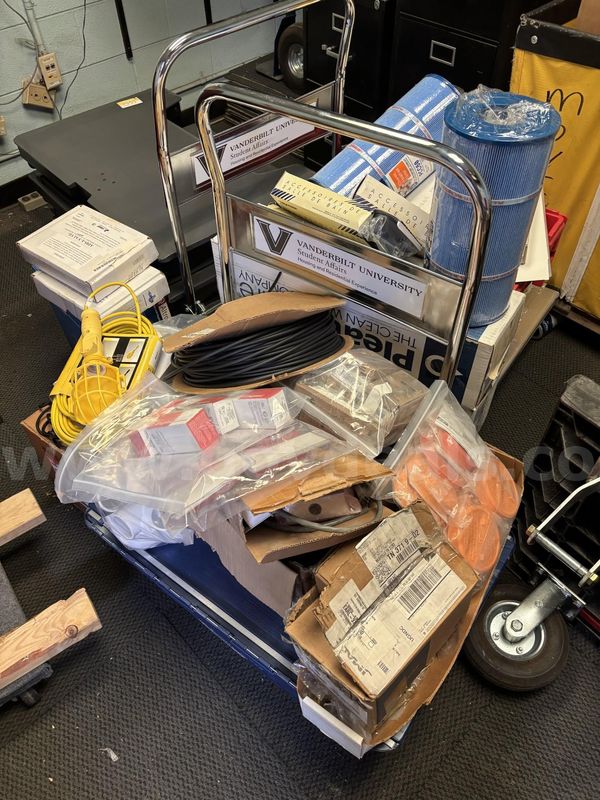 mixed maintenance/electrical supplies lot