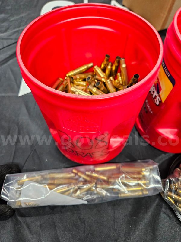 Bulk Modern Rifle Reloading Brass Lot .308