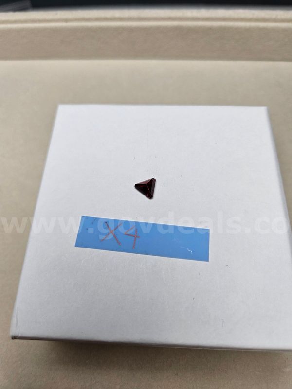 Natural Namibian AAA Trillion Cut Garnet - 2.5 Total Carats