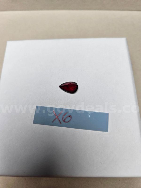 Natural Namibian AAA Pear Cut Garnet - 3.5 Carats