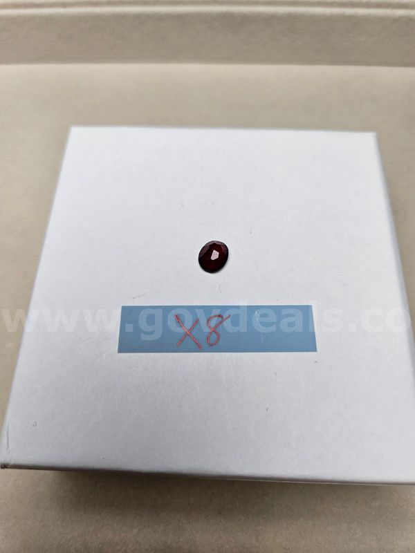 Natural Namibian AAA Oval Faceted Garnet - 1.5 Carats