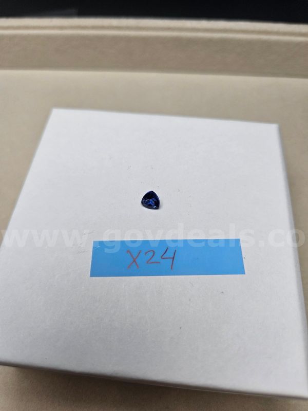 Natural AAA Trillion Faceted Tanzanite - 0.75 Carat