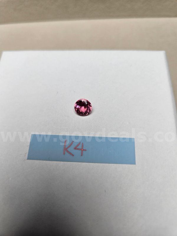 Natural Round Brilliant Cut AAA Pink Tourmaline - 2 Carats