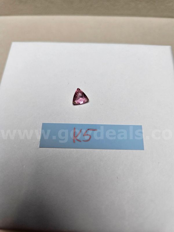 Natural TrillionBrilliant Cut AAA Pink Tourmaline - 1 Carat