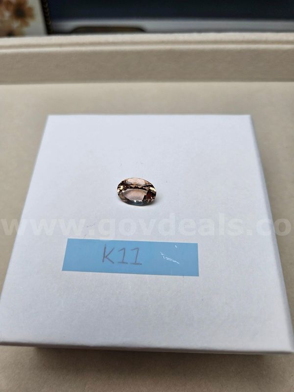 Natural Brazil Oval Brilliant Cut AAA Smoky Quartz - 6 Carats