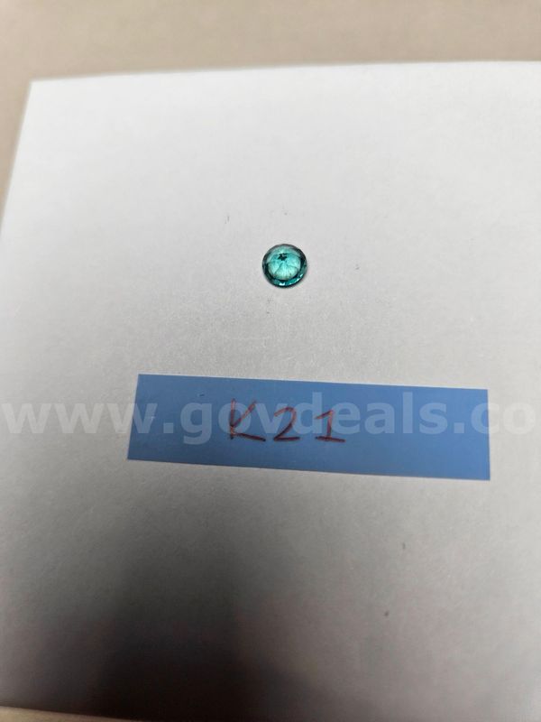 Natural Madagascar Round Brilliant Cut AAA Apatite- 0.5 Carats
