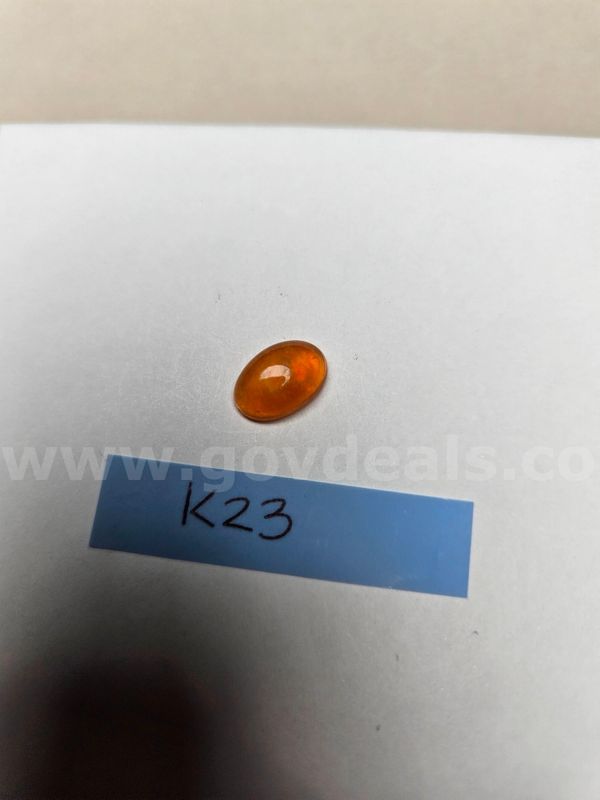 Natural Mexican AAA Oval Cabochon Fire Opal - 3 Total Carats