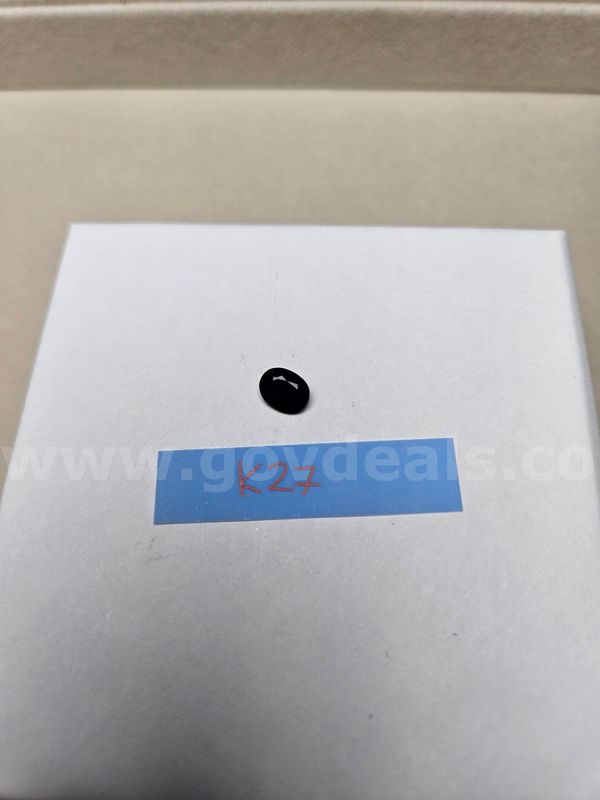 Natural Australia AAA Oval Brilliant Cut Black Sapphire - 2 Total Carats