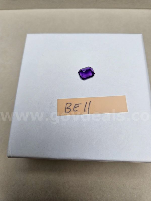 Natural Brazil Emerald Cut AAA Amethyst - 3.1 Total Carat