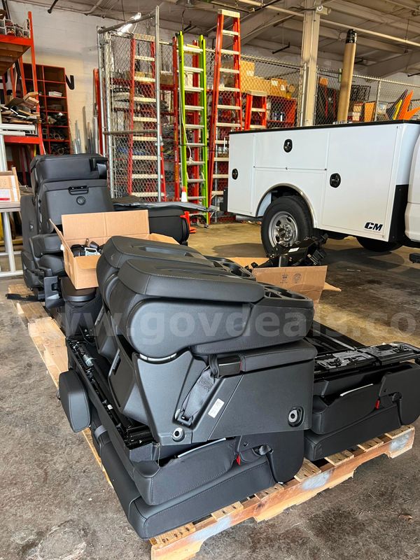 Seats removed from a Chevy Tahoe (4 sets)