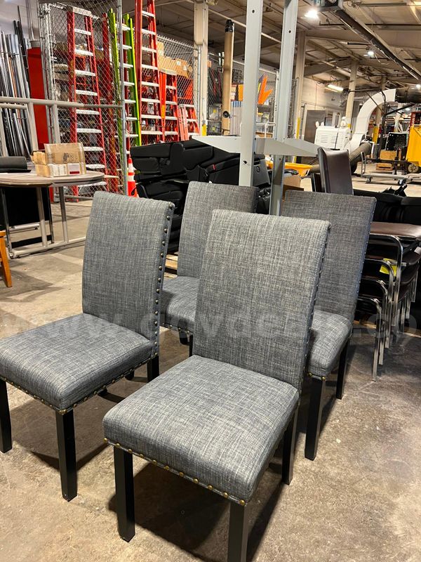 Cloth Chairs - lot of 4