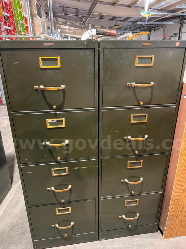 File Cabinets 52" H x 18" W x 28.5" D - Lot of 2